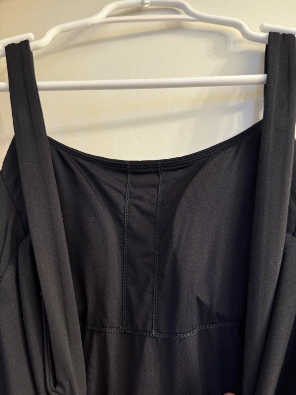 JoyLab Black Mini Skort Dress with Side Slit - Picture 8 of 8